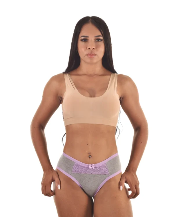 Tangão Charme Mescla — Algodão com Renda — foto 6