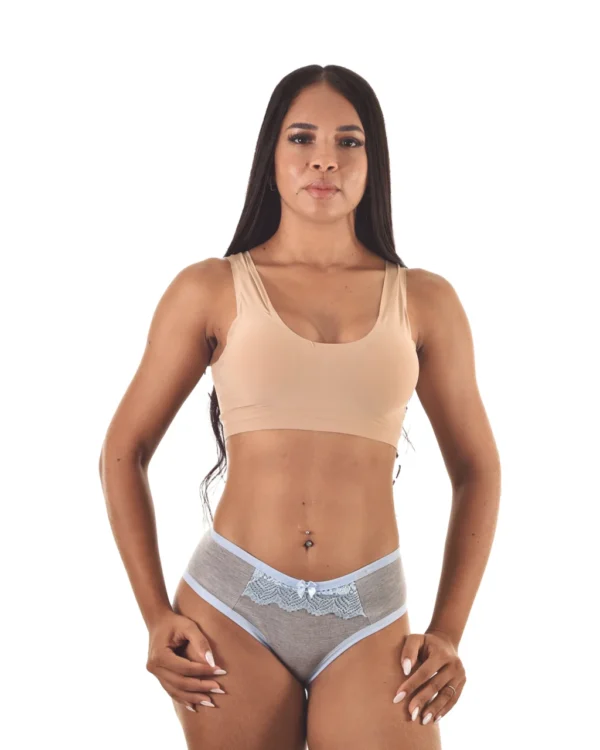 Tangão Charme Mescla — Algodão com Renda — foto 8