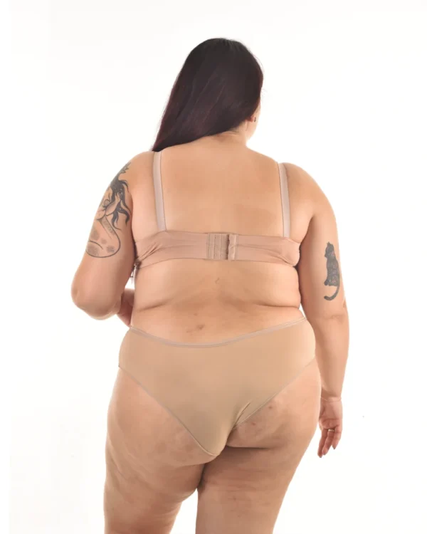 Sutiã Plus Size Transpassado — Microfibra com Bojo — foto 3