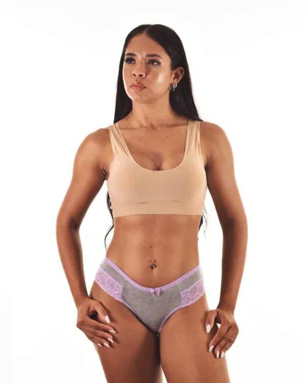 Calcinha Coton com Renda Lateral — Conforto e Charme — foto 5