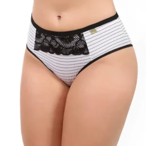 Tangão Sofisticado Microfibra — Renda Contraste