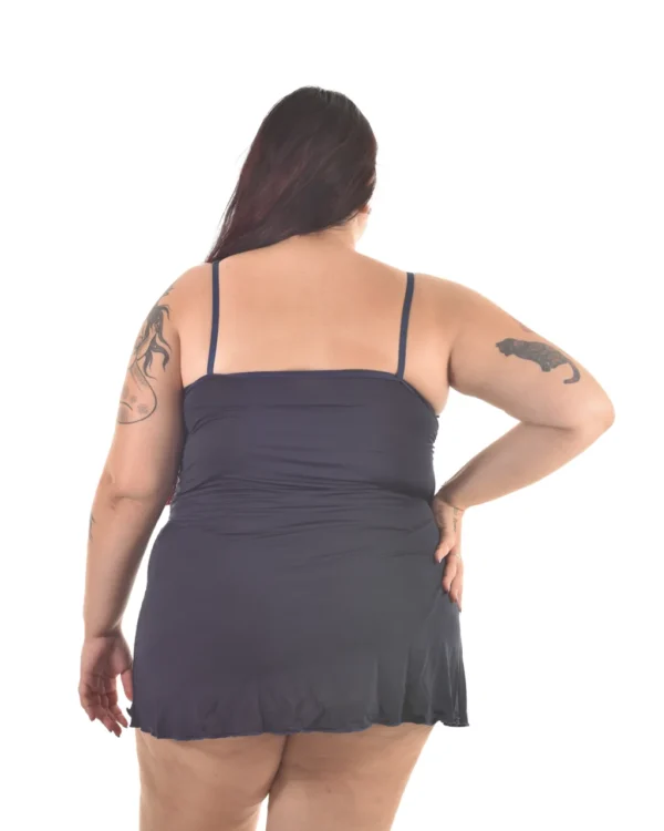 Camisola Plus Size Elegance — Liganete e Renda — foto 2
