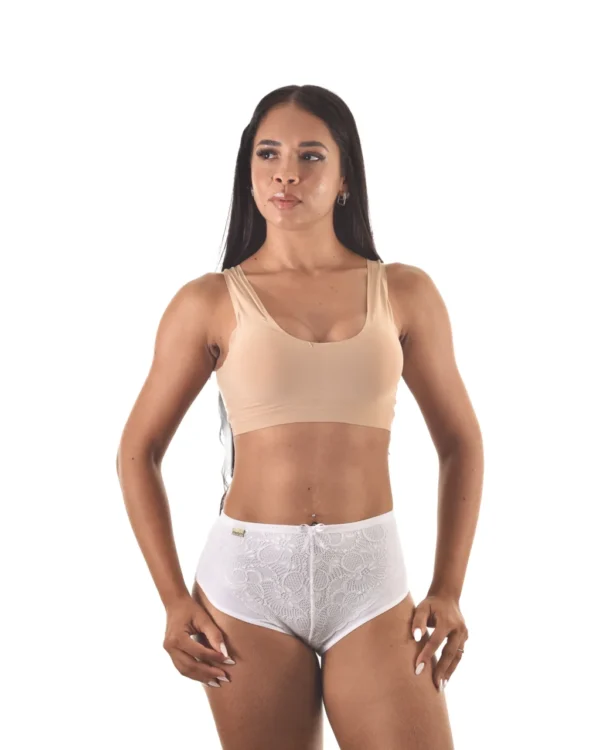 Tangão LuxeFit Microfibra — Elegância com Renda — foto 5