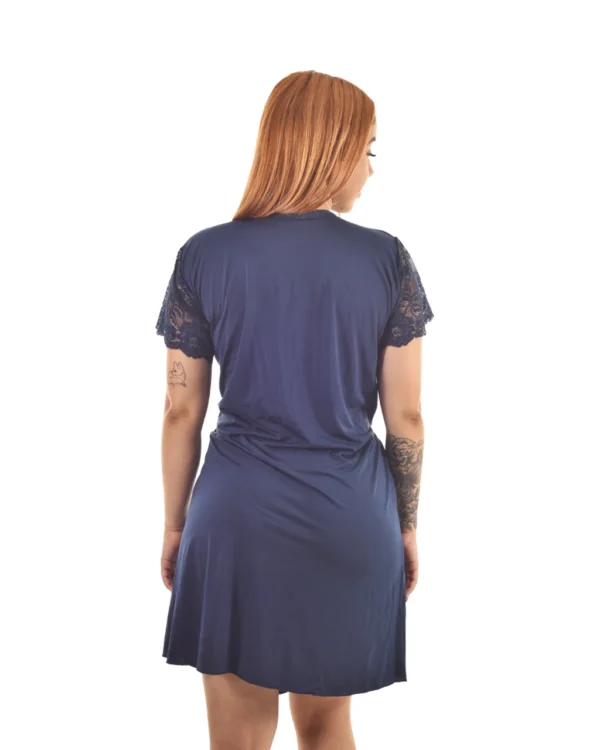Robe em Microfibra e Renda — foto 2