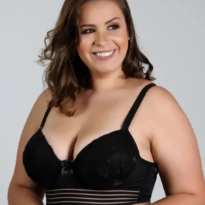 Sutiã Plus Size Charme — Com Bojo e Renda