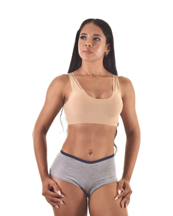 Shortinho Viscose Mescla — Conforto Casual — foto 3
