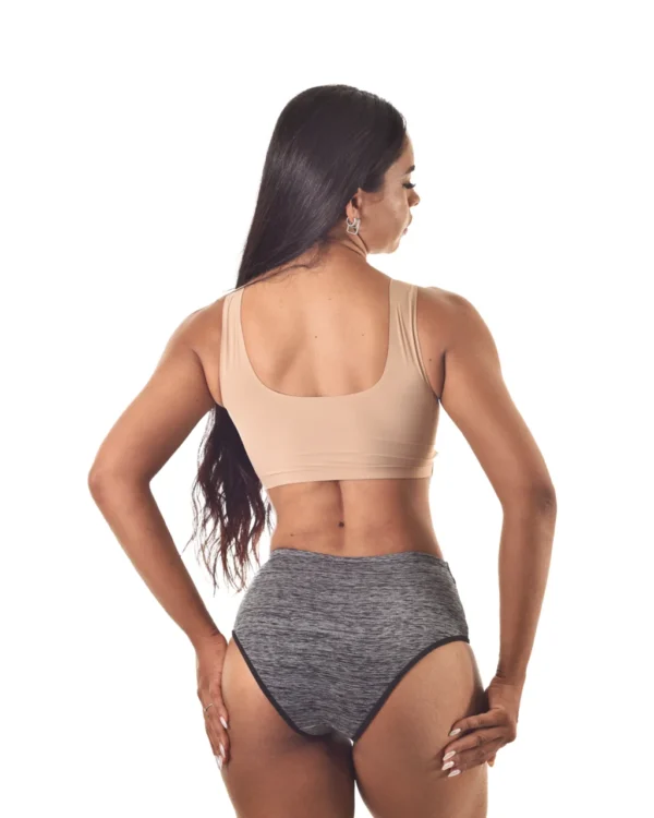 Tangão Suplex Rajado com Renda — Elegância e Conforto — foto 2