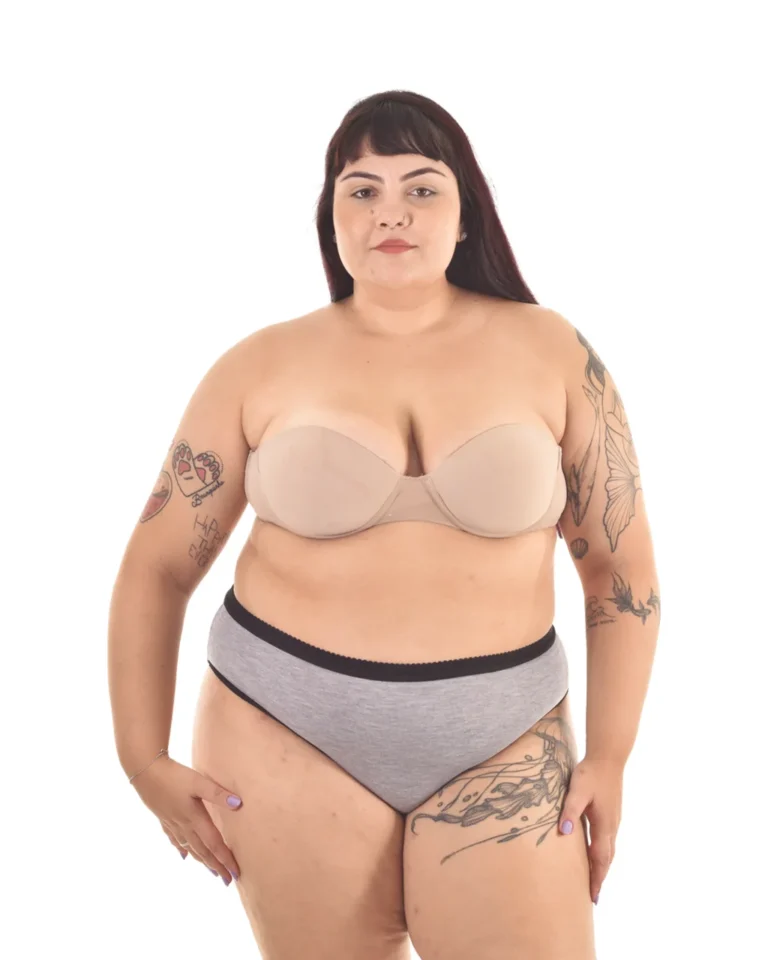 Calcinha Plus Malha Hit — Conforto Mescla