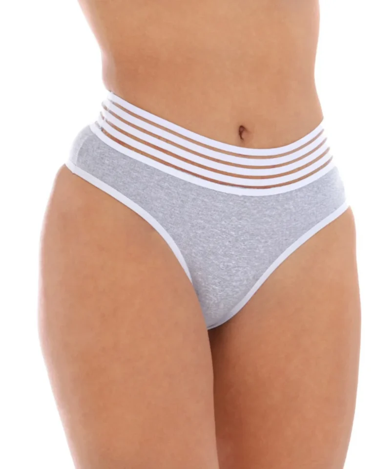 Calcinha Tanga Coton Mescla — Conforto e Estilo