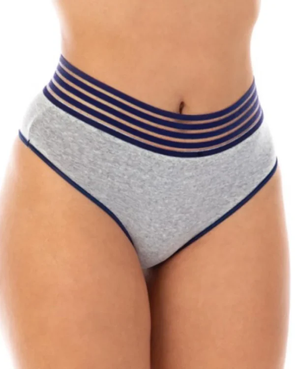 Calcinha Tanga Coton Mescla — Conforto e Estilo — foto 3
