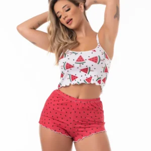 Baby Doll Microfibra Estampado — Sonhos Estampados