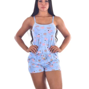 Short Doll Suede Estampado — Toque Suave