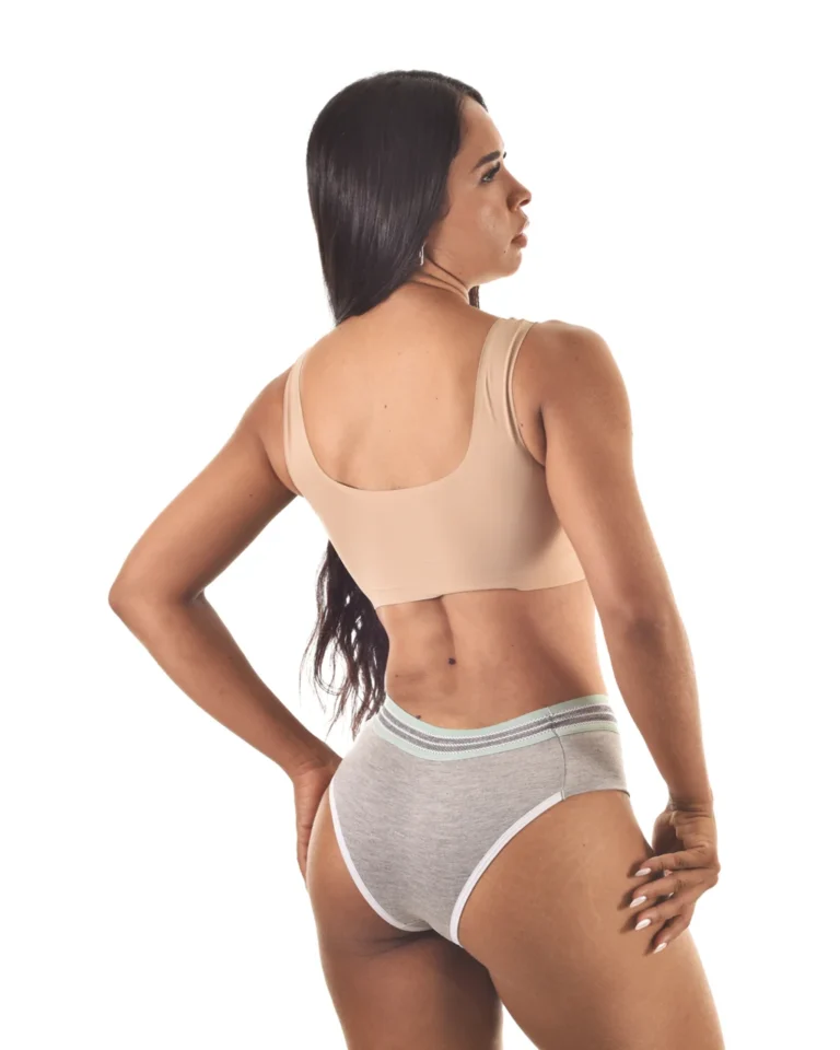 Calcinha Cueca Coton Mescla — foto 1