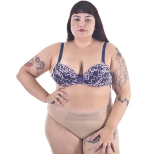 Sutiã Plus Size Bojo e Renda — Sofisticação e Conforto