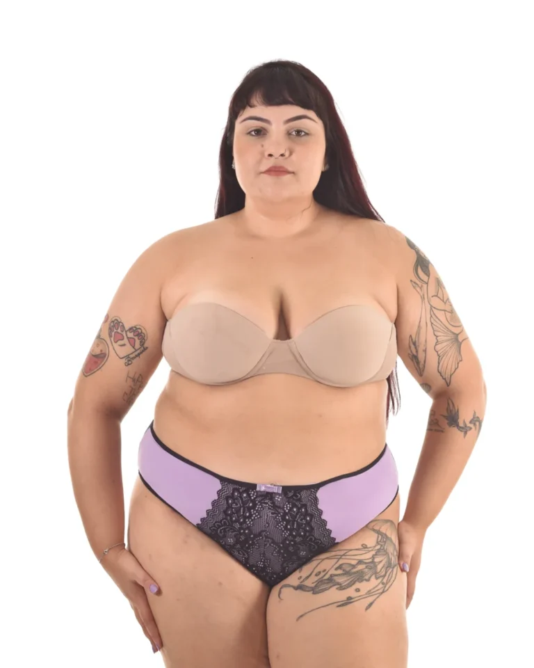 Tangão Plus — Microfibra e Renda