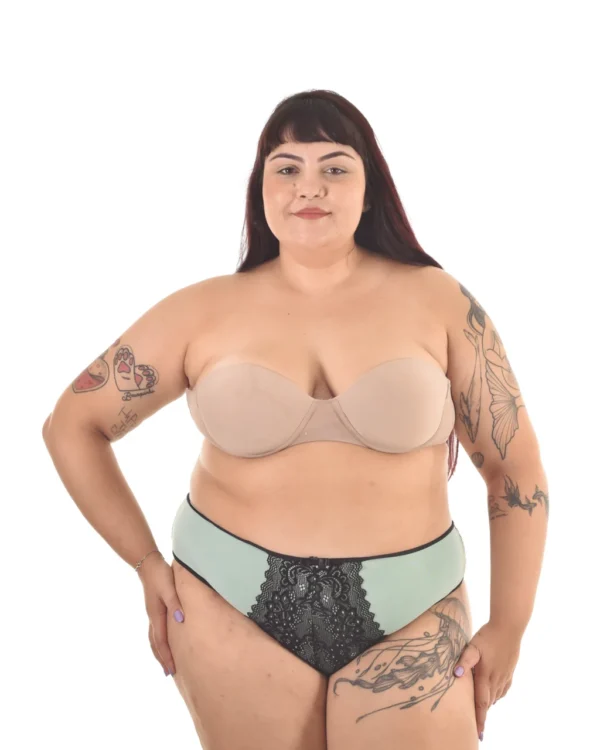 Tangão Plus — Microfibra e Renda — foto 4