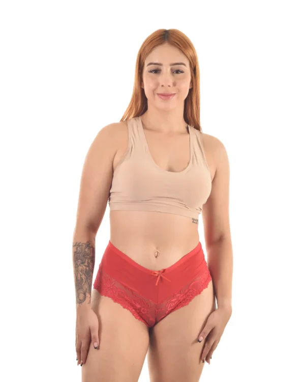 Caleçon Microfibra com Renda — Elegância e Conforto — foto 5
