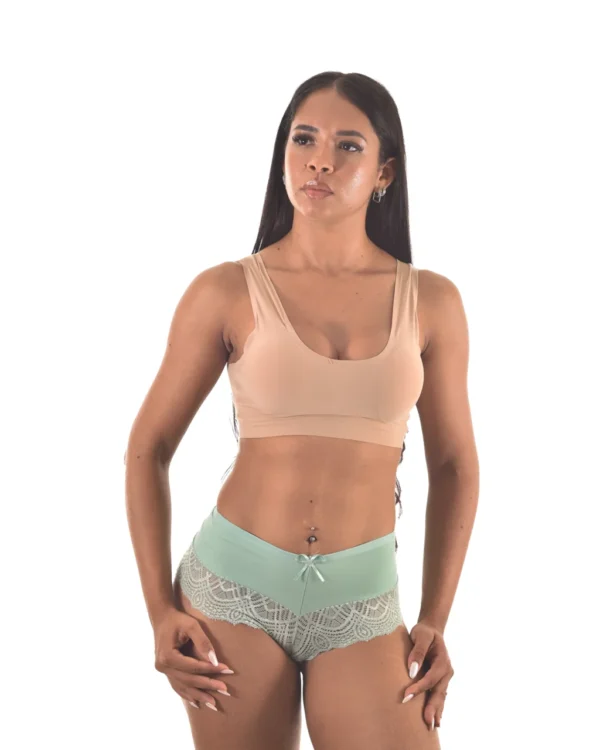 Caleçon Microfibra com Renda — Elegância e Conforto