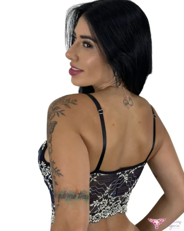 Sutiã Cropped — BordadoChic sem Bojo — foto 4