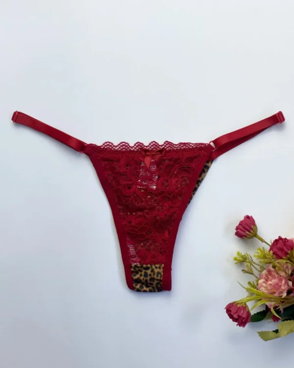 Tanga Fio Duplo Charm — Microfibra Estampas Exóticas — foto 5