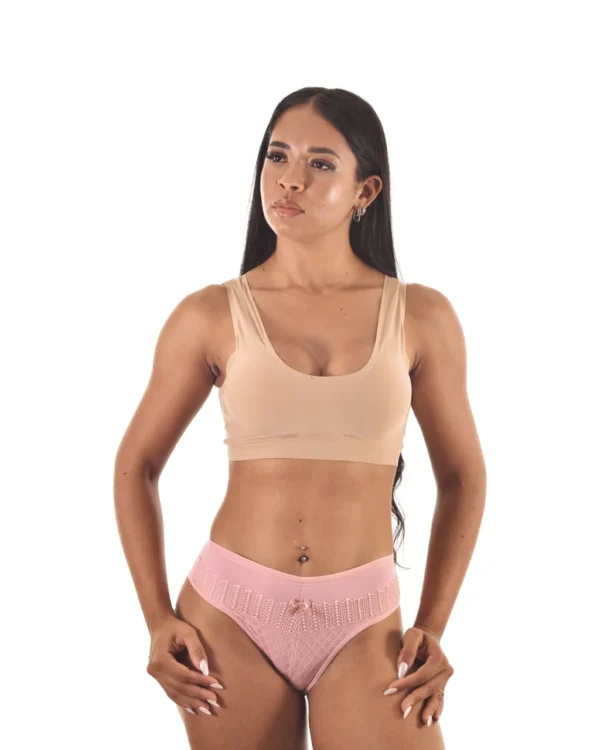 Tangão Microfibra com Renda — Conforto e Elegância — foto 3