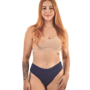 Tangão Microfibra com Renda — Conforto e Elegância