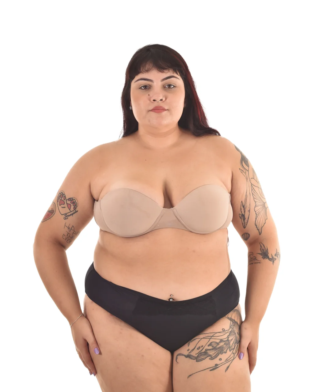 Calcinha Plus Com Renda — Renda Charmosa