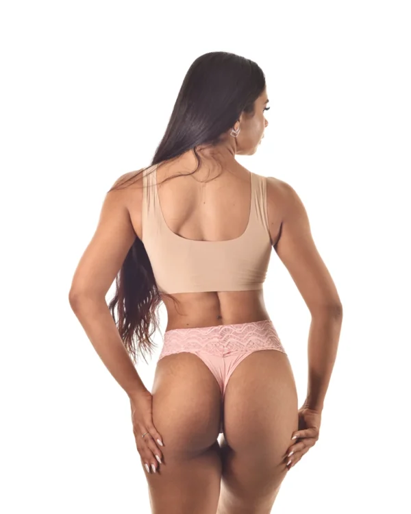 Calcinha Tanga Microfibra com Renda — Conforto e Elegância — foto 4