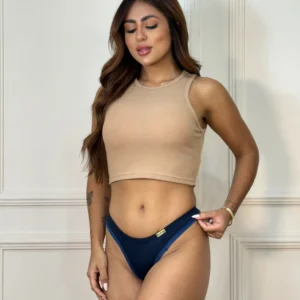Calcinha Tanga Básica Conforto — Microfibra Suave