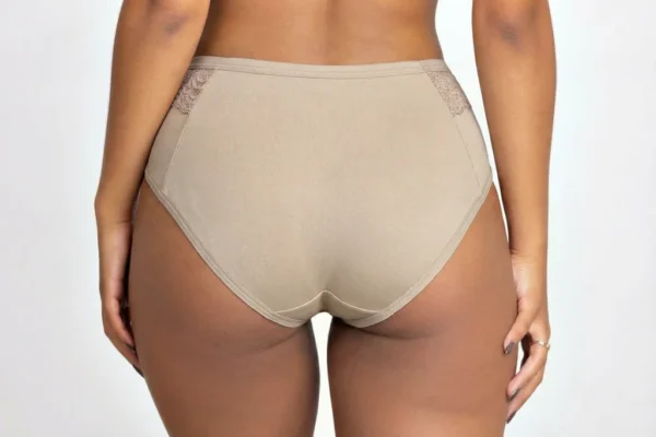 Tangão em suede com detalhe em renda — foto 2