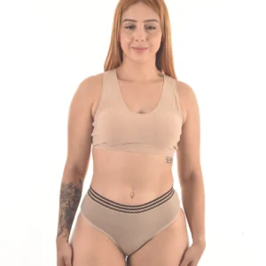 Calcinha Coton Penteado Confort — foto 1
