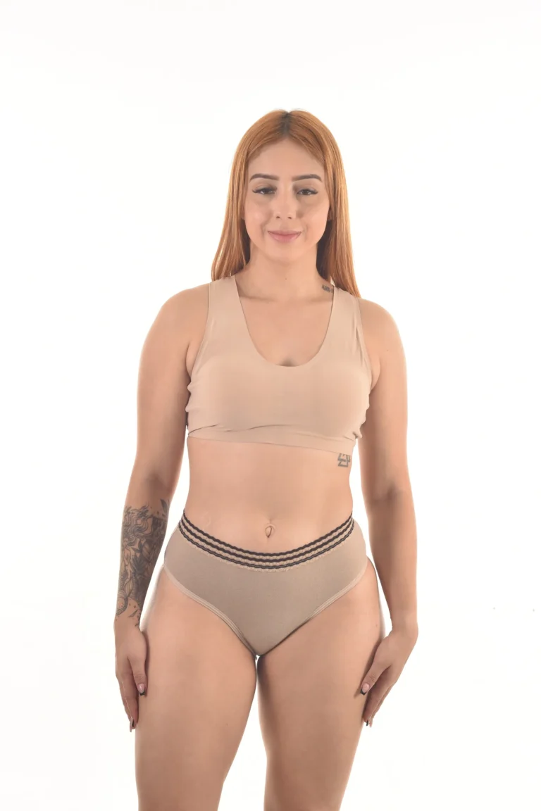 Calcinha Coton Penteado Confort — foto 1