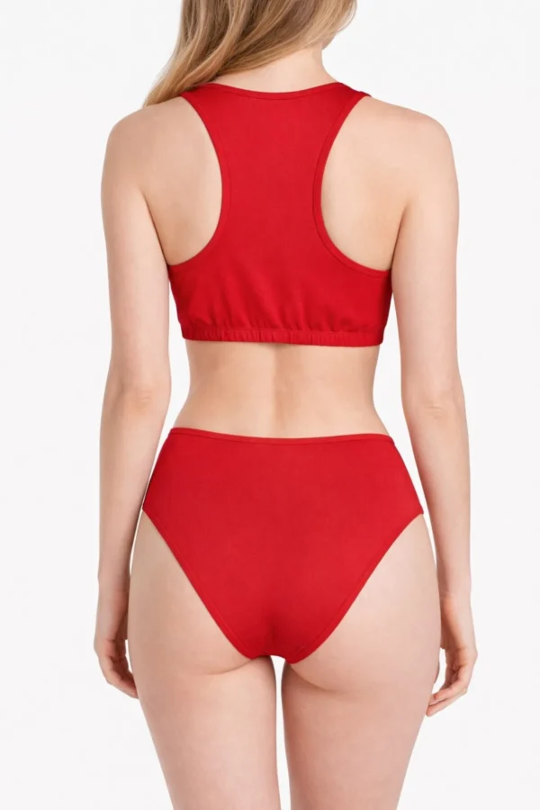 Top Microfibra | ComfortFit Regata - cor vermelho